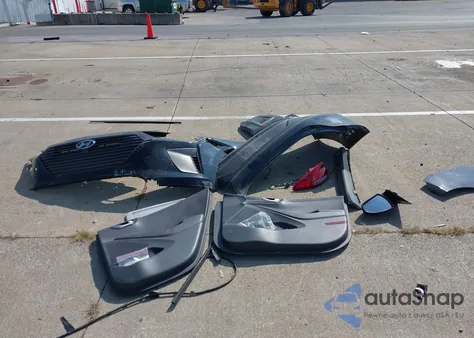 2019 Hyundai Ioniq Hybrid Blue из США, поврежденный, VIN KMHC65LCXKU180030